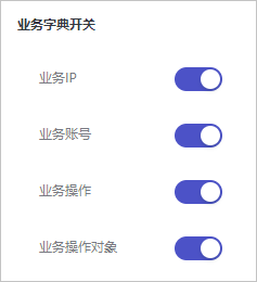 图 79. 业务字典开关